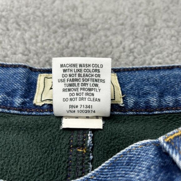 LL Bean Jeans Men's 34x29 Blue Denim Fleece Lined Classic Fit Vintage - Picture 4 of 12